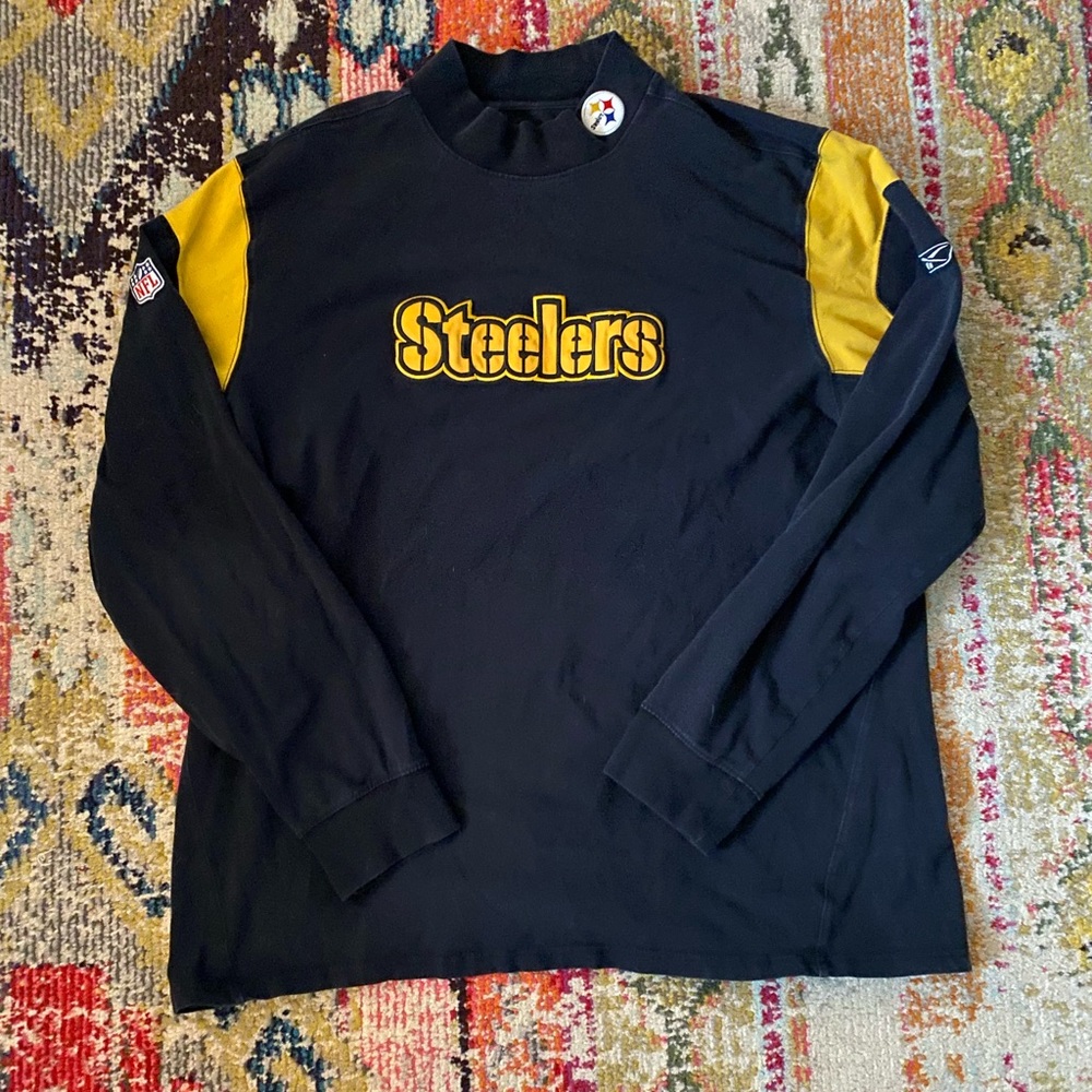 Pittsburgh Steelers Mock Neck Long Sleeve